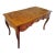 Vintage Mid-Century Italian Desk With Cloth-Lined Drawers For Sale