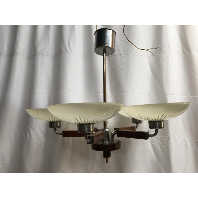 Art Deco Chandelier, 1920s For Sale - Image 12 of 15