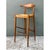 Vintage MCM Wood and Rush Bar Stool For Sale - Image 10 of 12