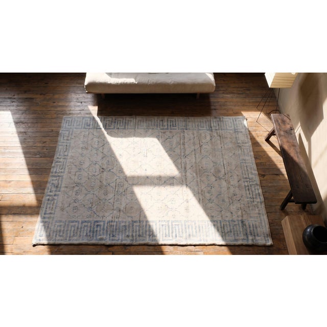 Early 20th Century Indian Cotton Agra Carpet For Sale - Image 10 of 12