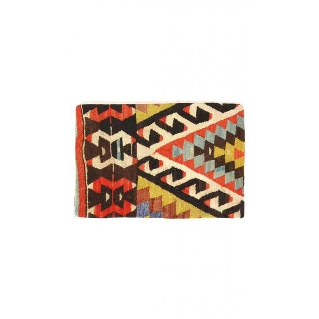 Traditional Vintage Hand Knotted Pillow For Sale - Image 3 of 3