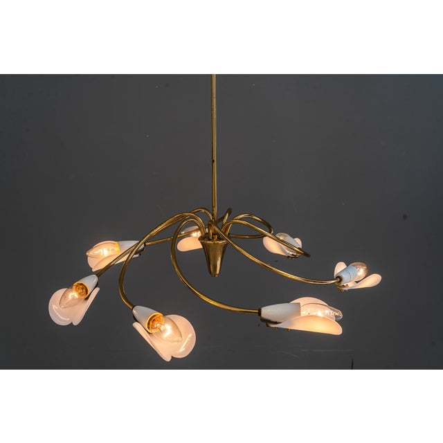 Tornado Chandelier by Rupert Nikoll, Vienna, Austria, 1960s For Sale - Image 17 of 18