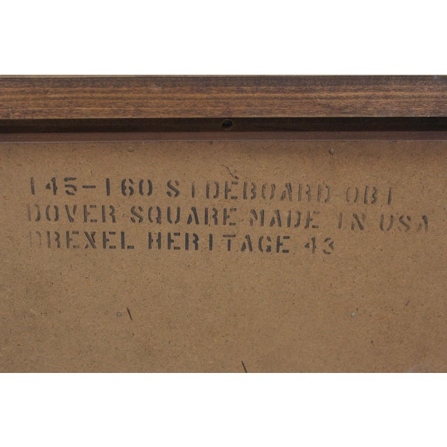 Drexel Georgian Style Cherry Sideboard For Sale - Image 10 of 13