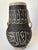 Moroccan Antique Moroccan Fez Hand-Carved Ceramic Vase With Arabic Calligraphy For Sale - Image 3 of 16