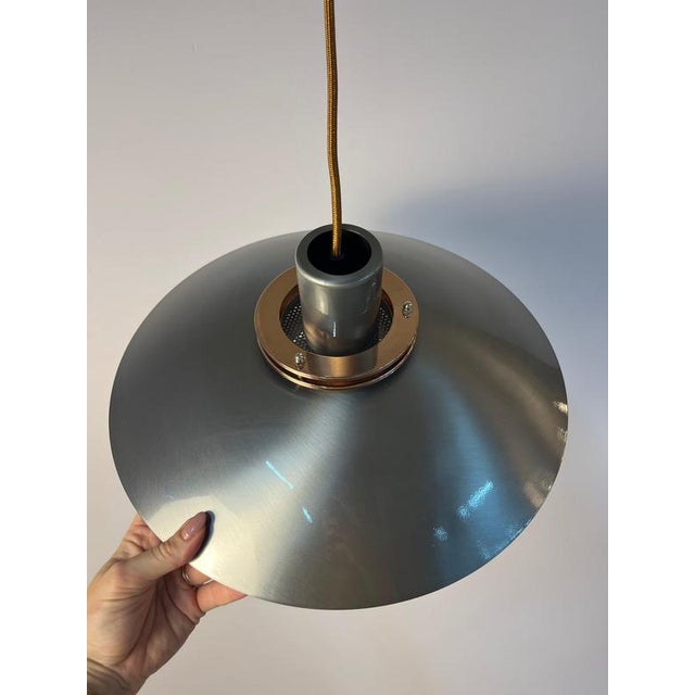Small Silver Copper Leto Pendant Lamp from Top Lamper For Sale - Image 9 of 11