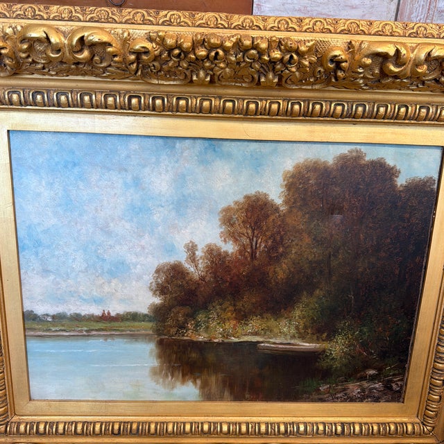 Wesley Webber Original Oil Landscape Painting Beautiful oil painting by famed artist. The painting is of a lanscape titled...