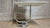 Metal Vintage Chrome Flower Stand with Two White Shelves, Czechoslovakia, 1970s For Sale - Image 7 of 12