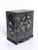 Mid 20th Century Antique Chinese Black Lacquer Double Dragon & Deers Jewellery Box Inlaid With Mother of Pearl For Sale - Image 5 of 9