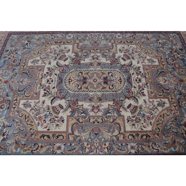 Middle Eastern Tabriz Rug For Sale - Image 4 of 7