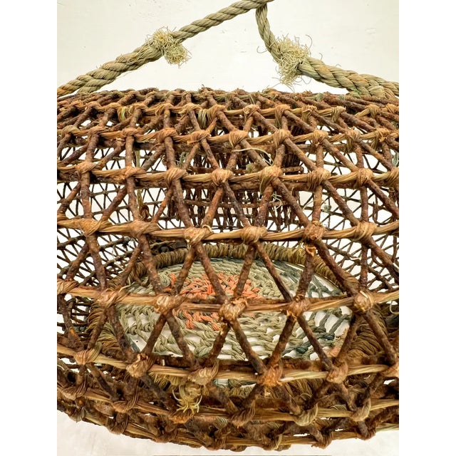 Wire Cage for Shell Fish, 1960s For Sale - Image 9 of 11