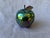 Vintage Artisan Made Green Pottery Apple Sculpture Signed For Sale - Image 13 of 14