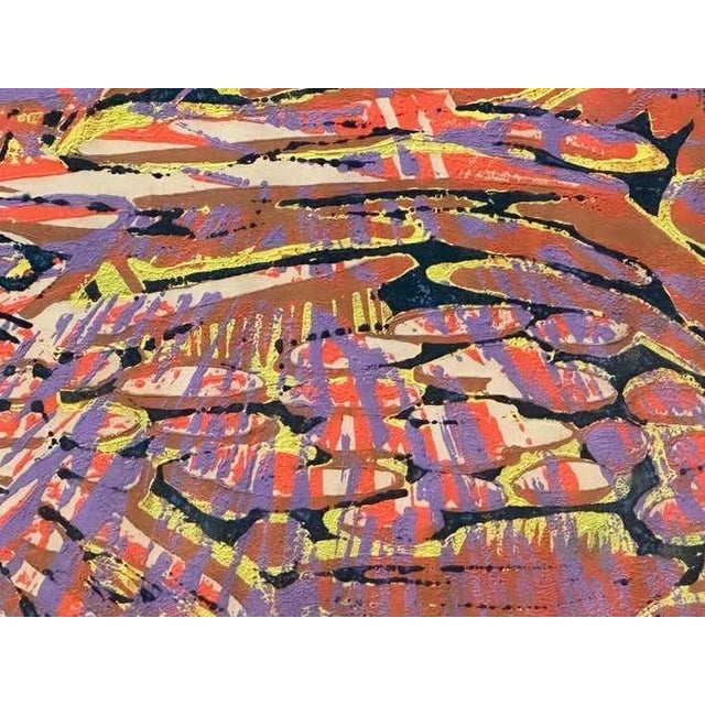 Printmaking Materials "Phoenix" Lithograph by Richard Proctor For Sale - Image 7 of 7
