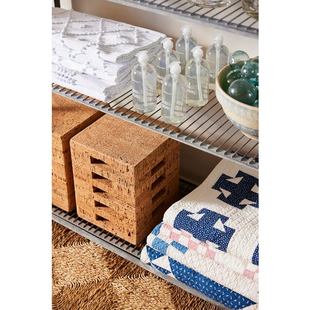 2020s Short Cork Stool For Sale - Image 5 of 5