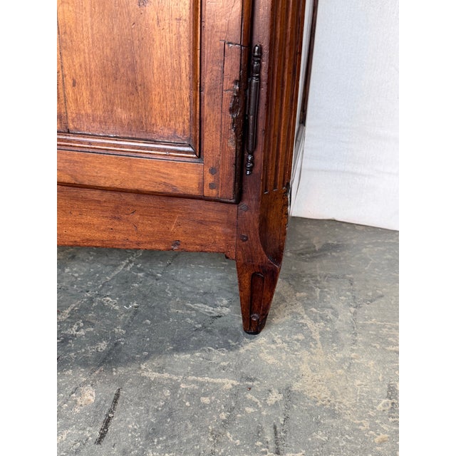 This is a beautiful 19th century server. This piece is of French make, though it varies from the typical French style...