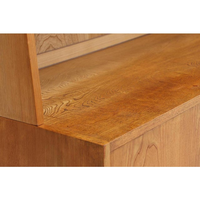 Brown Series 602 Bookcase by Franz Ehrlich for Hellerau, 1960s For Sale - Image 8 of 15