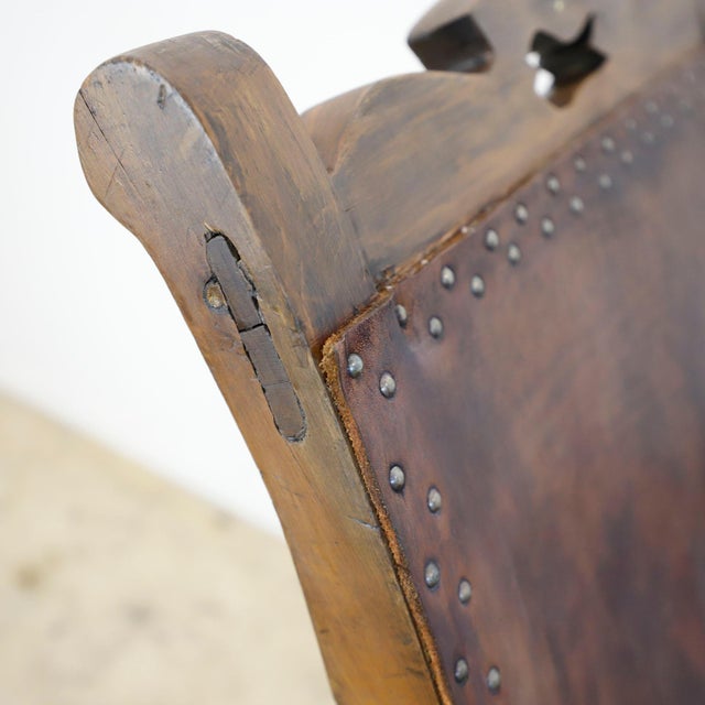 Circa 1940. We offer this Mexican Butaque Armchair In the Style of William Spratling Taxco. There is no chair more...