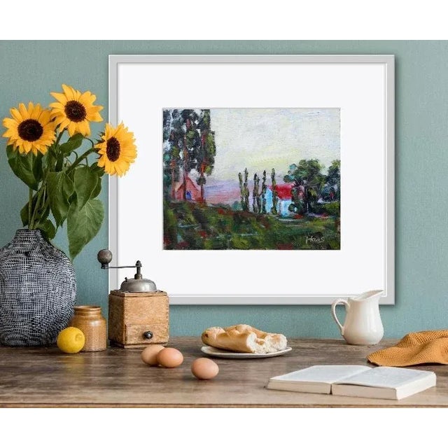 Contemporary Contemporary Napa Valley Landscape Oil Painting For Sale - Image 3 of 10