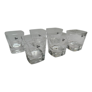 Ego Vetri Delle Venezie Glass Tumblers, Set of Six