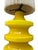 Large Yellow Murano Glass Table Lamp with Pleated Lampshade, 1970s For Sale - Image 10 of 18