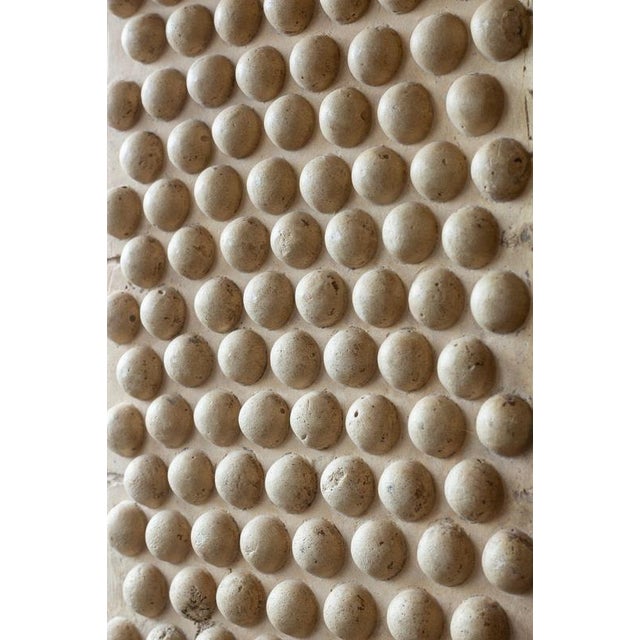 Geometric Plaster Wall Plaque, Sweden, 1900s For Sale - Image 6 of 10
