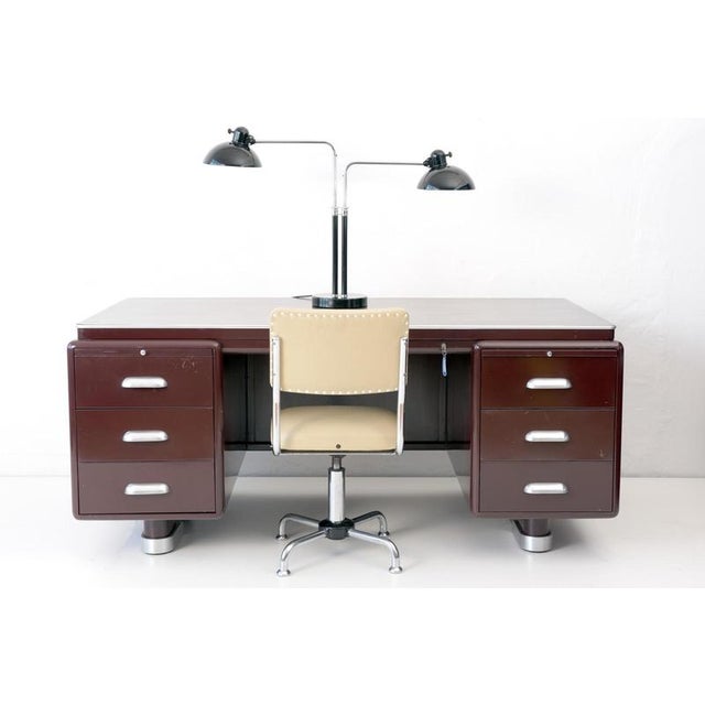 Steel Desk from Ahrend, Netherlands, 1933 For Sale - Image 13 of 14