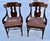 Bernhardt Mahogany Arm Chairs Pair Vintage Stretcher Base 80s For Sale - Image 11 of 13