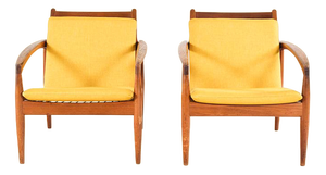 Set of Paper Knife Armchair by Kristiansen for Olesen