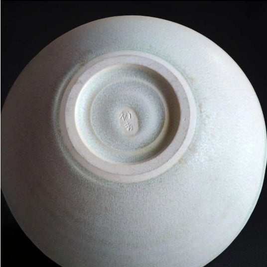 Japanese ⛩️ Japoński Wazon Ikebana Tachikichi „Airu” | Ceramika Kiyomizu (Kioto) | Unikat Z Tomobako For Sale - Image 3 of 6