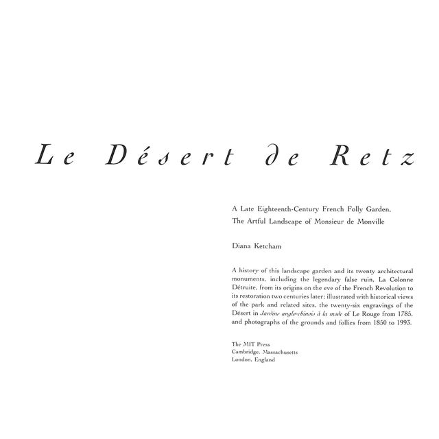 Traditional "Le Desert De Retz" 1994 Ketcham, Diana For Sale - Image 3 of 10
