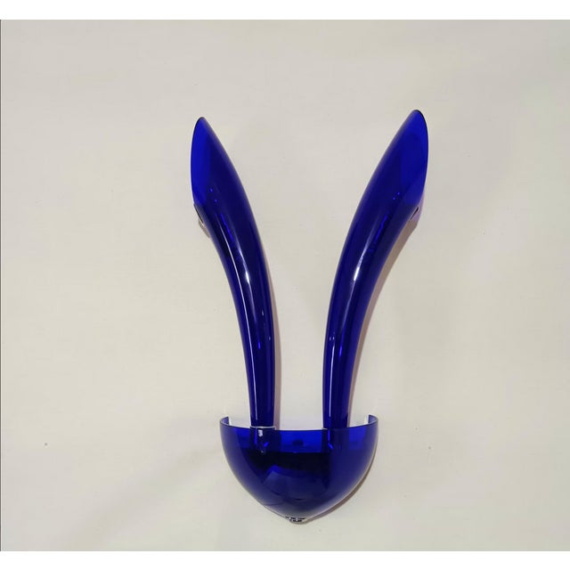 Large Postmodern Murano Glass Wall Sconce by Seguso for Galery Gritti Milano, 1990s For Sale - Image 4 of 10