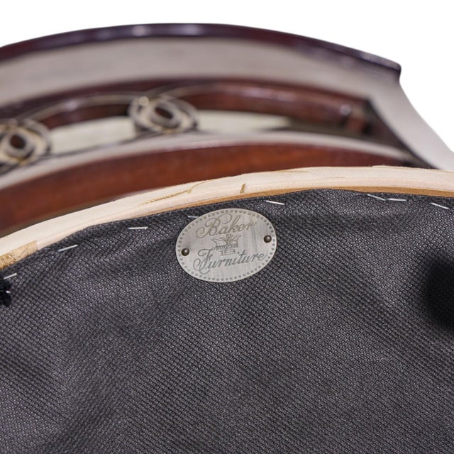 Thomas Pheasant for Baker Cleo Dining Chairs - Set of 8 For Sale - Image 11 of 11