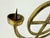 Goldenrod Vintage Brutalist German Brass Candleholder, 1970s For Sale - Image 8 of 10