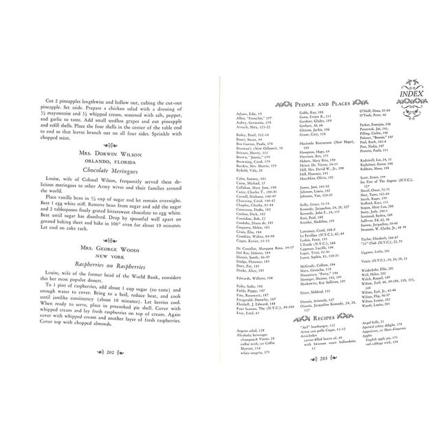 Paper "The Beautiful Wives Cookbook: Glittering Recipes From Celebrities' Kitchens" 1970 Wilson, Mrs. Earl and Pool, Ruth For Sale - Image 7 of 10