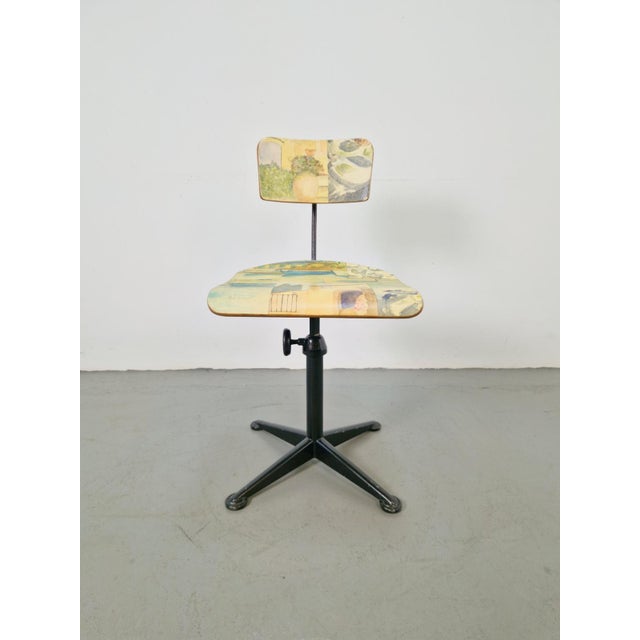 Vintage Desk Chair by Friso Kramer for De Cirkel Ahrend, 1960 For Sale - Image 11 of 11