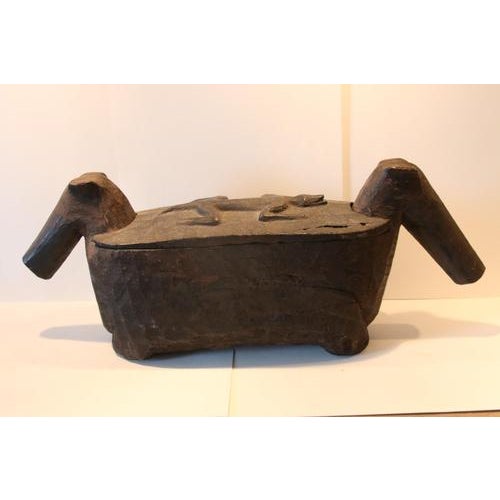 Wood Punamhan Offering Ritual Box For Sale - Image 7 of 10