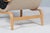 Set of Pernilla Lounge Chair and Ottoman in Leather attributed to Bruno Mathsson for Dux, 1980s For Sale - Image 12 of 13