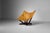 1960s Butterfly Chair in Pine and Leather, Sweden, 1960s For Sale - Image 5 of 16