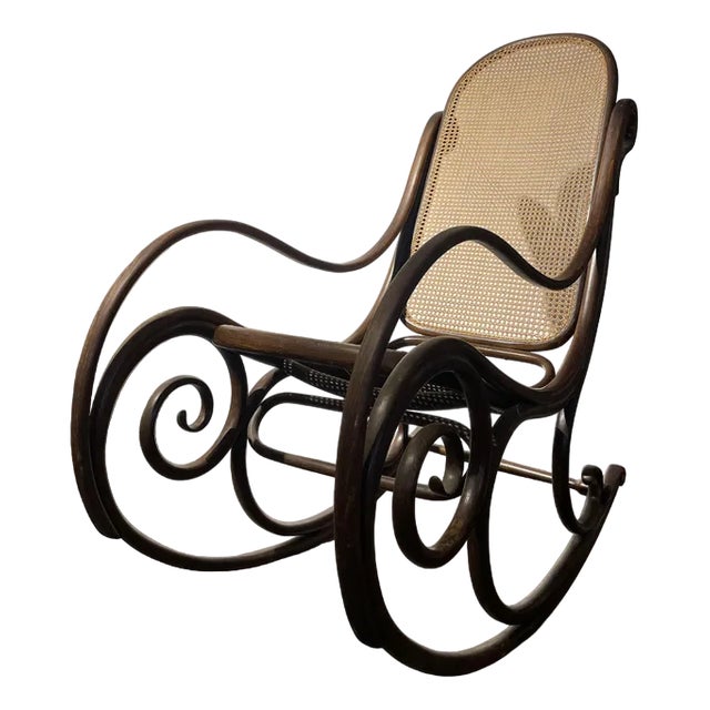 Rocking Armchair from Thonet, 1920s For Sale