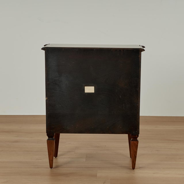 Antique Italian Neoclassical Inlaid Chest or Stand For Sale - Image 15 of 16