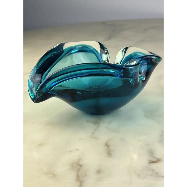 Large Ashtray in Submerged Murano Glass, Italy, 1960s For Sale - Image 4 of 10