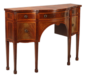 Victorian Style Mahogany Sideboard with Inlays