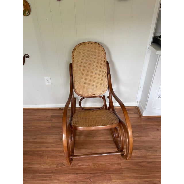 Authentic Model 10 Bentwood Rocking Chair Chairish