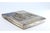 Matte Silver Cigarette Case with High Relief Depicting the Monastery of Tomar and a Hinged Lid. For Sale - Image 6 of 7