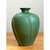 Vintage Geometric Green Ceramic Vase For Sale In West Palm - Image 6 of 12