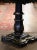 19th Century English Victorian Papier-Mâché Sewing Table With Pearl Inlay For Sale - Image 10 of 13