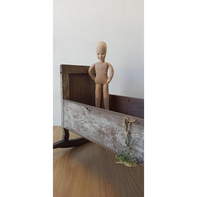 Vintage Cradle, 1930s For Sale - Image 18 of 18