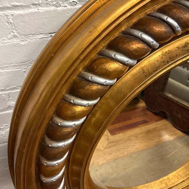 Windsor Art & Mirror Company Round Twist Wall Mirror, 20th Century For Sale - Image 12 of 12