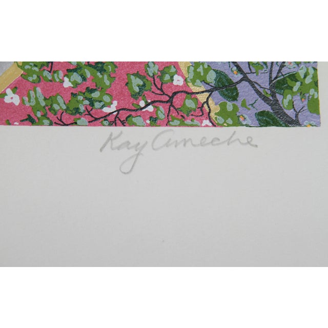 Artist: Kay Ameche, American (1904 - 2005) Title: Big Sur Year: 1981 Medium: Serigraph, signed and numbered in pencil...