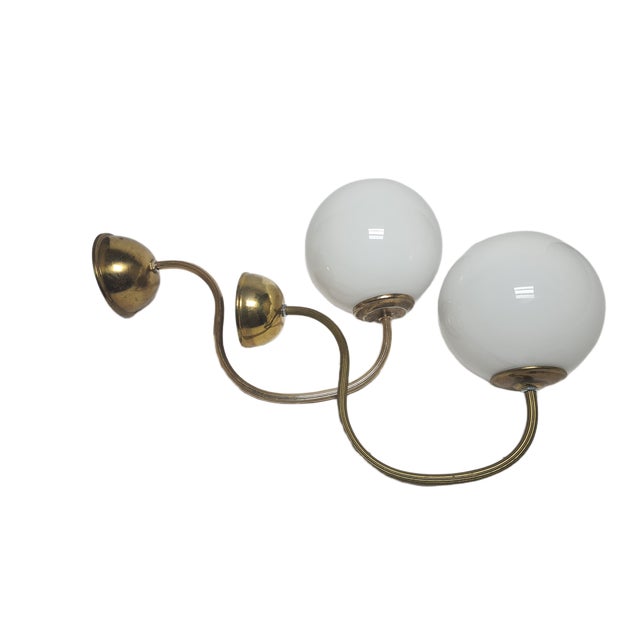 Vintage Art Deco Sconces, Poland, 1950s, Set of 2 For Sale - Image 12 of 12
