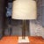 1950s Elegant Brass Table Lamp Marble Base Gerald Thurston Lightolier For Sale - Image 10 of 12